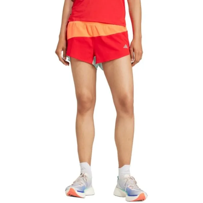 adidas Running Shorts^NYC Spplit Shorts Red