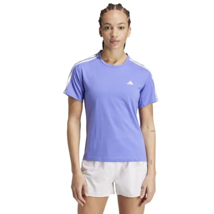 adidas Running Tops & T-shirts^Own The Run E 3-Stripes T-shirt Purple