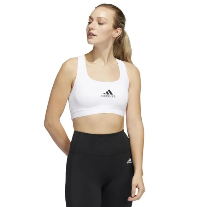adidas Sports Bras^Powerreact Medium-Support BH White