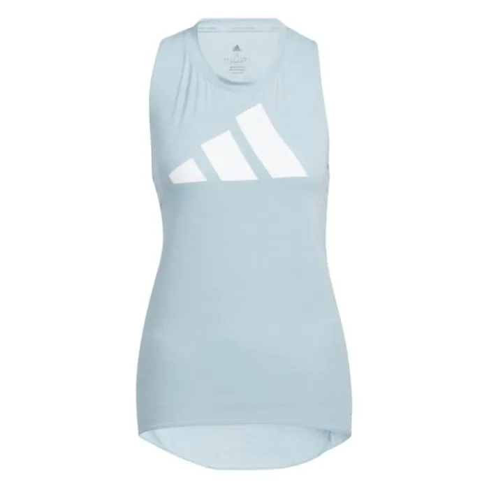 adidas Running Tops & T-shirts^3-Stripes Logo Tank Top Green