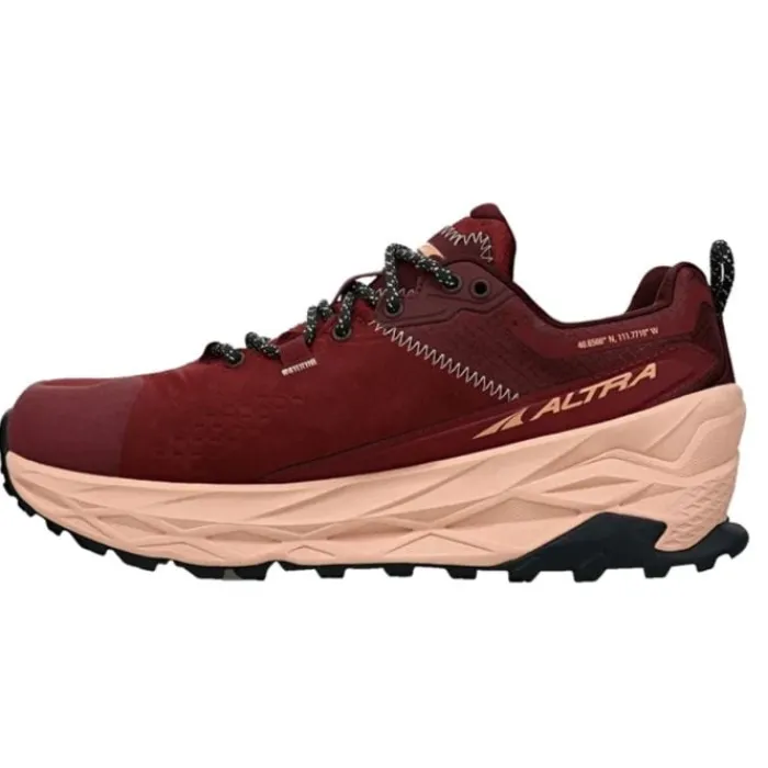 Altra Neutral Running Shoes | Trailrunning Shoes^Olympus 5 Hike Low GTX Red