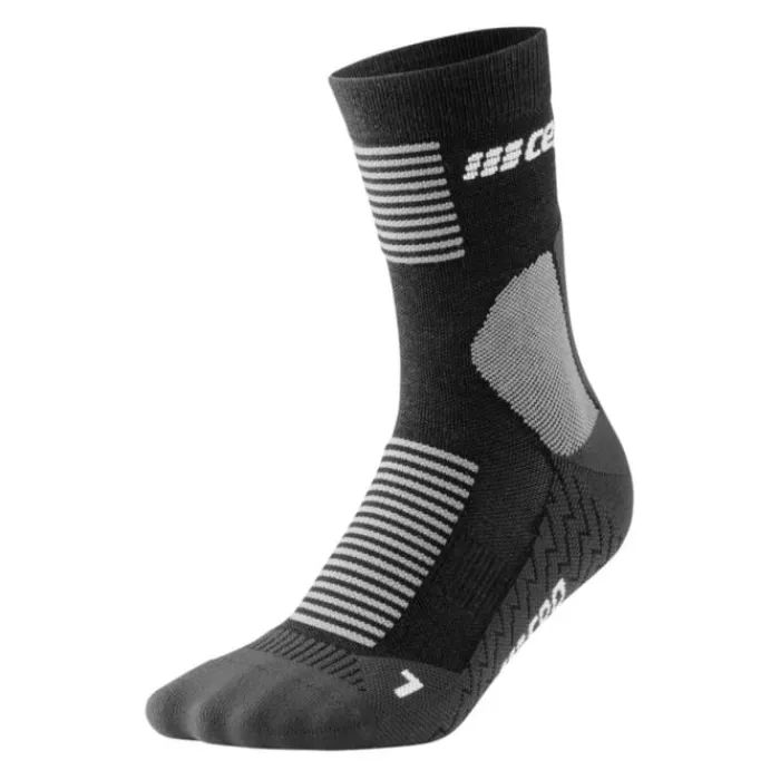 CEP Socks | Running Socks^Cold Weather Mid-Cut Socks Black