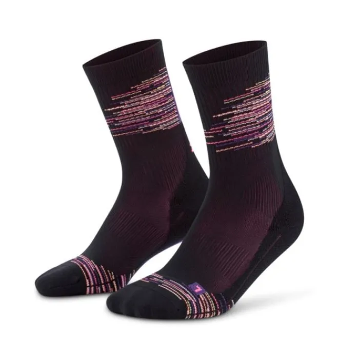CEP Socks | Running Socks^Paris Vibes 80's Mid Cut Sock Black