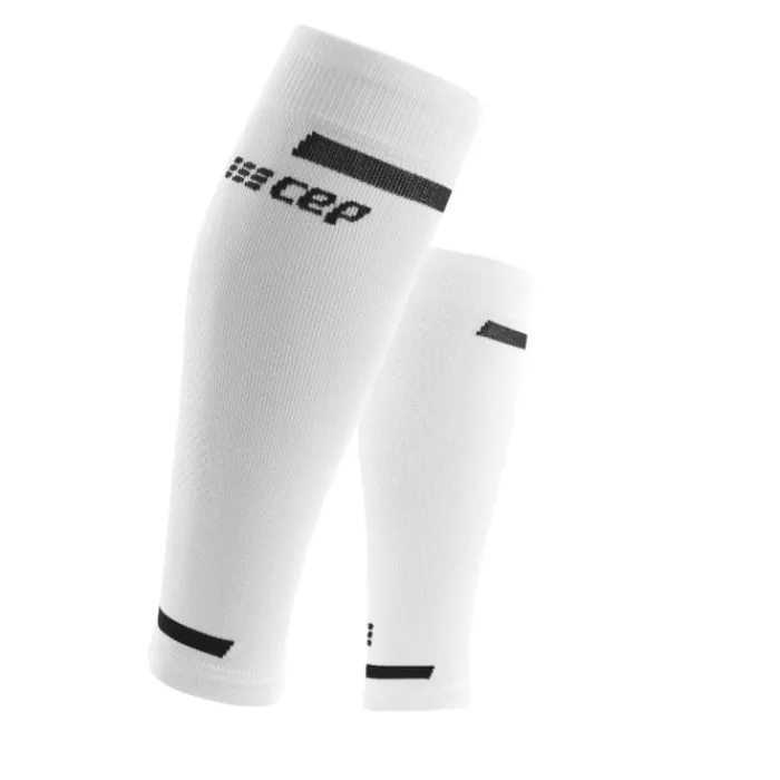 CEP Sleeves | Socks^The Run Compression Calf Sleeves V4 White