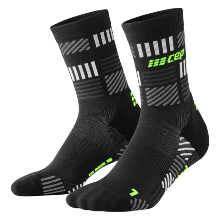 CEP Socks | Running Socks^The Run Limited 2024 Mid Cut Sock Black