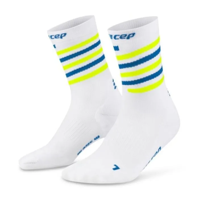 CEP Socks | Running Socks^The Run Limited 2024 Mid Cut Sock White