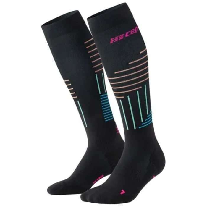 CEP Socks | Running Socks^The Run Limited Compression Black