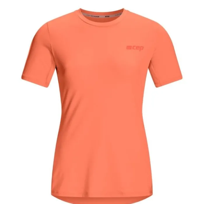 CEP Running Tops & T-shirts^The Run Shirt Round Neck Short Sleeve Orange