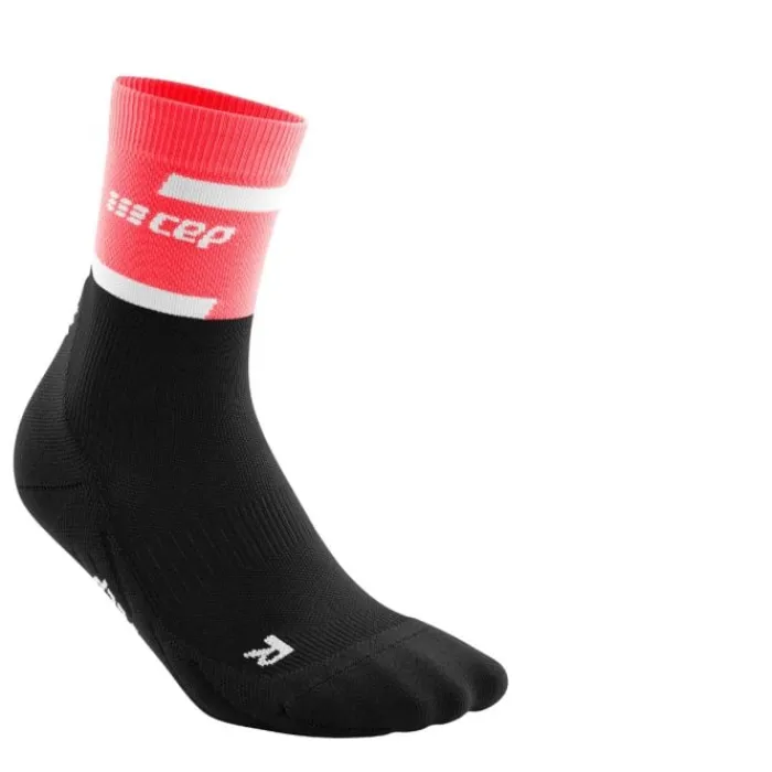 CEP Socks | Running Socks^The Run Socks Mid Cut V4 Black