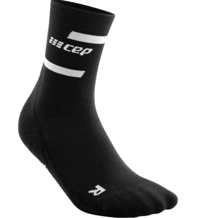 CEP Socks | Running Socks^The Run Socks Mid Cut V4 Black