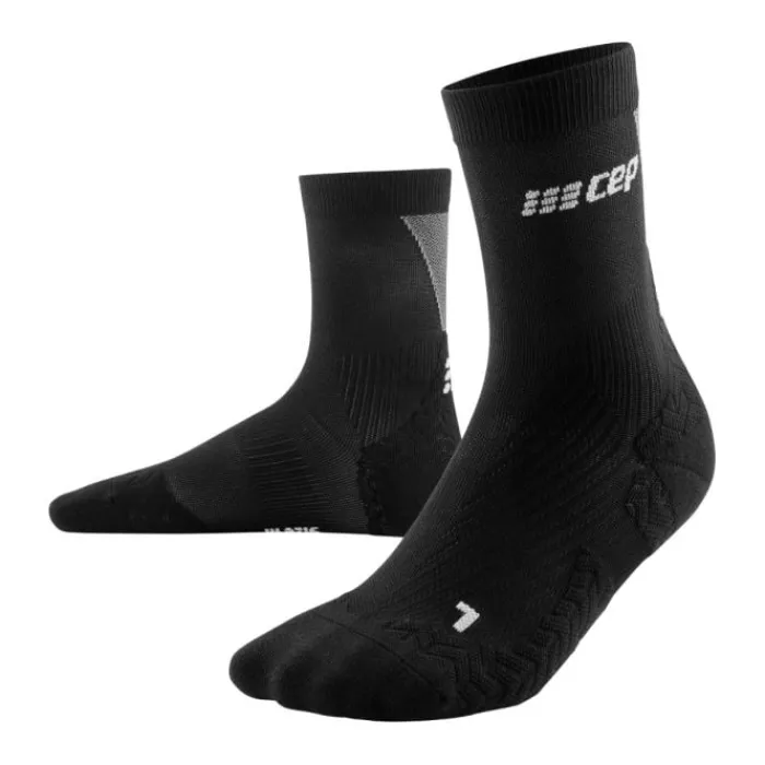 CEP Socks | Running Socks^Ultralight Compression Mid Cut Socks Black