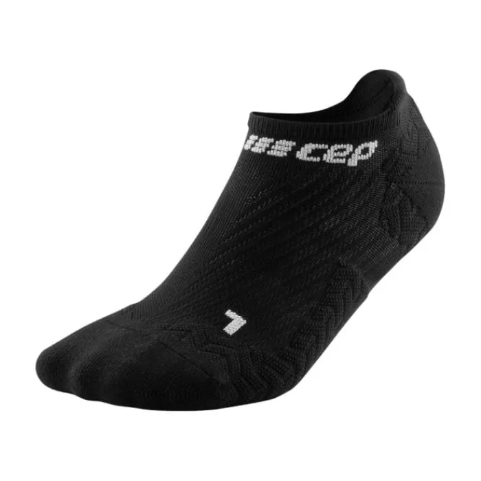 CEP Socks | Running Socks^Ultralight Compression No Show Socks Black