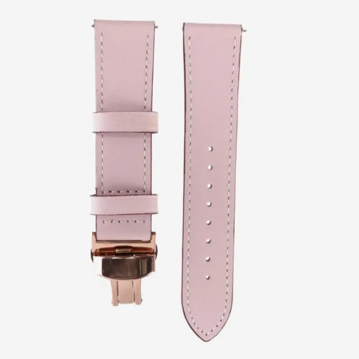Elevate Watch Straps^Watch Band for Forerunner 22mm (Leather) Rose