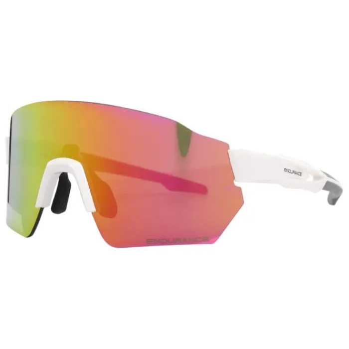 Endurance Sports Sunglasses^Mathieu Frameless Sports Glass White
