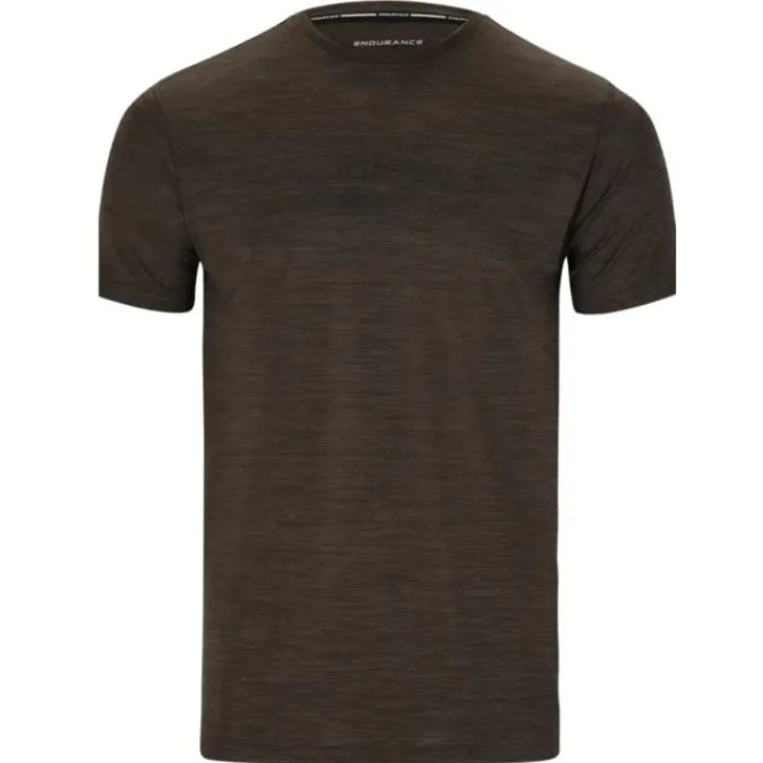 Endurance Running Tops & T-shirts^Portofino S/S performance Tee Brown
