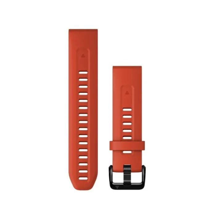 Garmin Watch Straps^QuickFit® 20 Strap (Silicone) Red