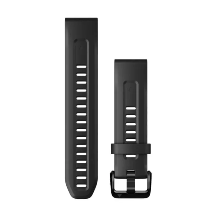 Garmin Watch Straps^QuickFit® 20 Strap (Silicone) Black