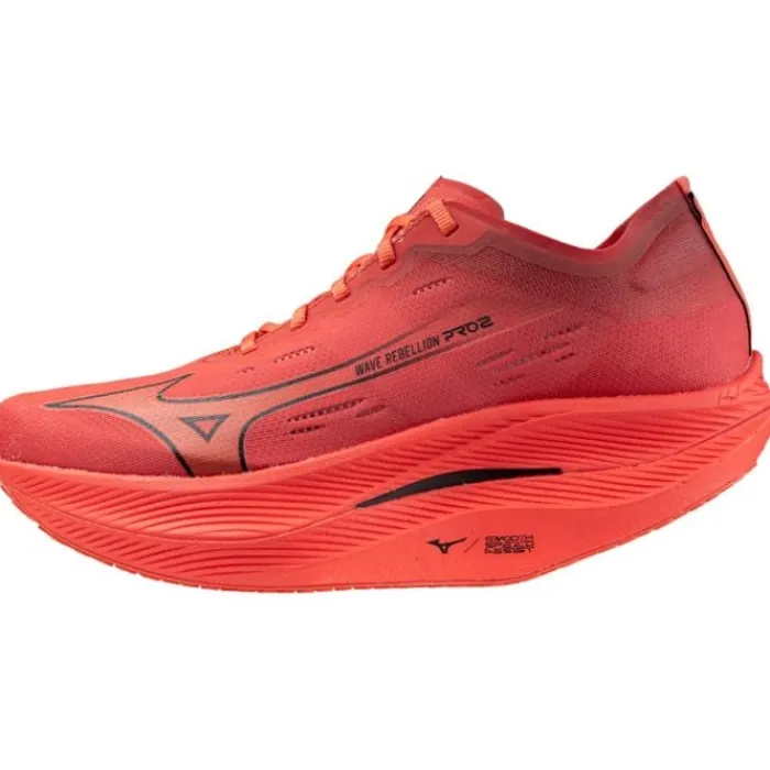 Mizuno Neutral Running Shoes | Carbon Plated Running Shoes^Wave Rebellion Pro 2 Red