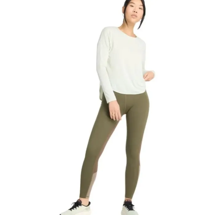 New Balance Running Tops & T-shirts^Drapey Jersey LS Tee Green