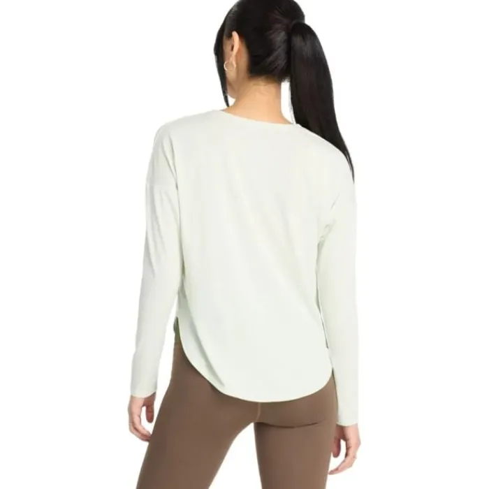 New Balance Running Tops & T-shirts^Drapey Jersey LS Tee Green