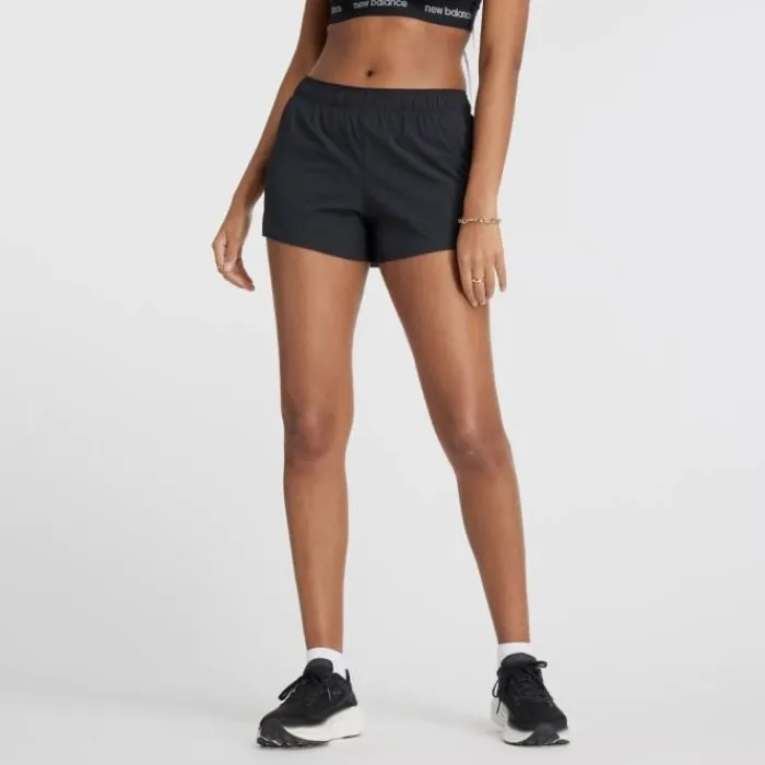 New Balance Running Shorts^RC Seamless Short 3 Inch Black