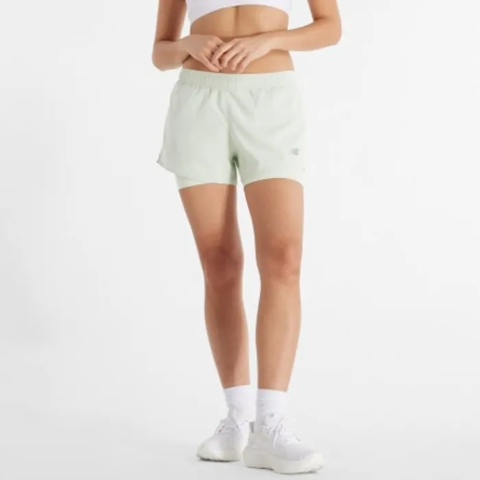 New Balance Running Shorts^Sport Essentials 2-in-1 Shorts 3" Green
