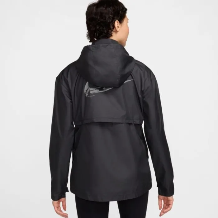 Nike Running Jackets^Swoosh Heathered Fast Repel Jacket Black