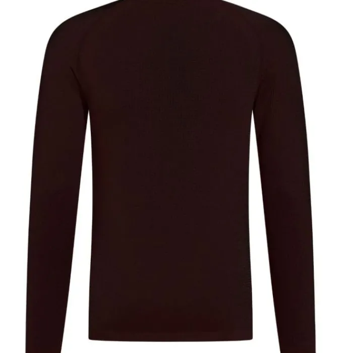 Odlo Running Tops & T-shirts^Performance Warm Eco BL Top Crew Neck L/S Brown