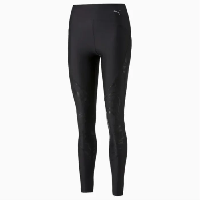 Puma Running Leggings & Pants^Run Ultraform High Waist Shine Tights Black