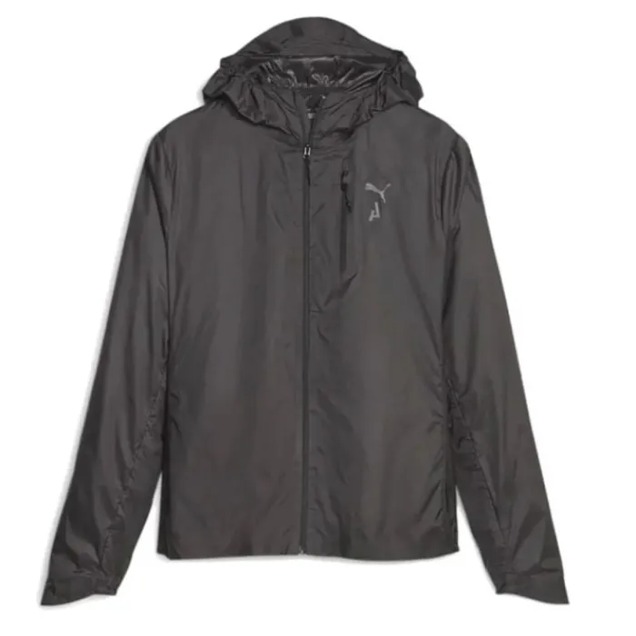 Puma Running Jackets^Seasons Lightweight Packable Trail Run Jakcet Black