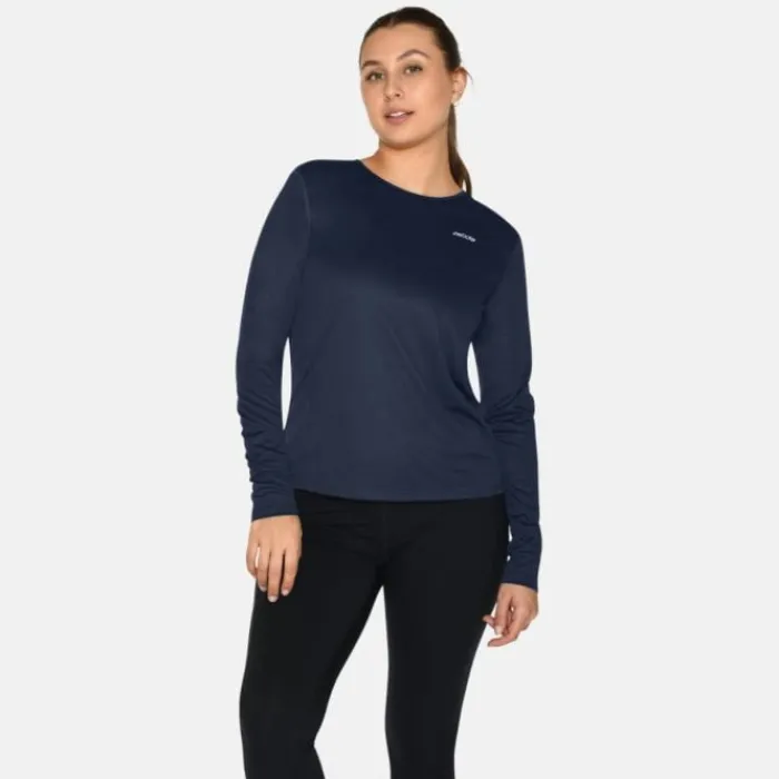 Zebdia Running Tops & T-shirts^Sports LS Tee Blue